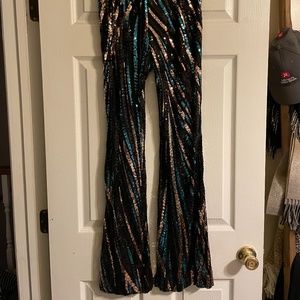 Fun Sequin Women's Small Pants